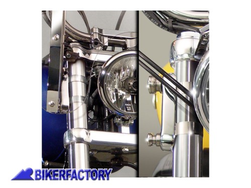 Kit di aggancio per cupolini / parabrezza National cycle Stinger, Spartan, e Switchblade art. Kit-Q143