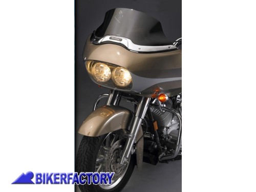 Cupolino / parabrezza ( screen ) VStream® National cycle per Harley Davidson Road glide [Alt. 23,5 cm ca.] [Scegli il colore]