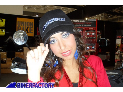 BikerFactory Cappello con visiera tipo Baseball con logo Bikerfactory SW Motech BKL 1000184 1043415