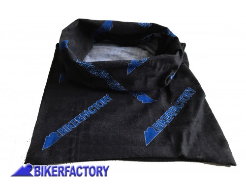 BikerFactory Foulard in poliestere Con logo BIKERFACTORY blu BKL 00 010 00S 1043414