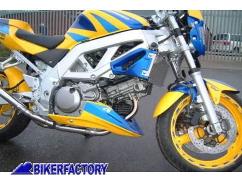 BikerFactory Puntale motore spoiler PYRAMID colore grezzo da verniciare x SUZUKI SV 650 PY05 20660U 1018764