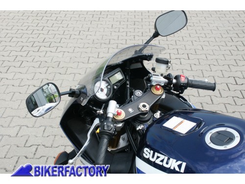 BikerFactory Kit semimanubrio LSL CLIP ON Tour Match per SUZUKI GSX R 1000 PW 05 150S094 1026895