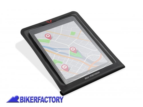 BikerFactory Custodia impermeabile SW Motech porta tablet per borse da serbatoio Quick Lock PRO BC TRS 00 151 30001 1048475
