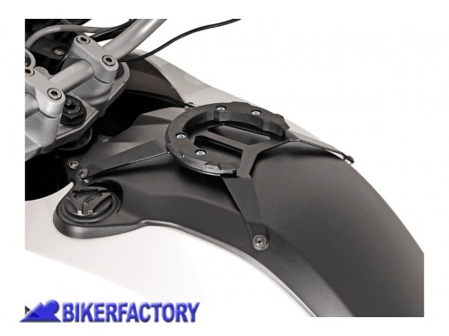 BikerFactory Kit adattatore aggancio borse serbatoio SW Motech Quick Lock EVO TANKRING per BMW G 650 GS Sertao IN ESAURIMENTO TRT 00 640 20501 B 1014701
