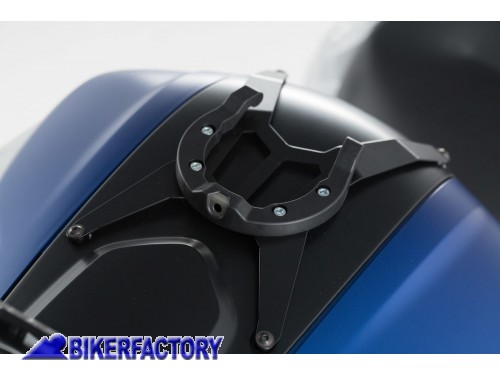 BikerFactory Kit adattatore aggancio borse serbatoio SW Motech Quick Lock TANKRING standard 1 gen per BMW F 800 R F 800 GT F 800 ST TRT 00 475 20600 B 1024403