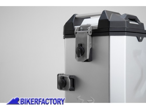 BikerFactory Kit chiavi serrature per borse bauletti SW Motech TRAX 2 cilindretti e 2 chiavi ALK 00 165 16503 1044433