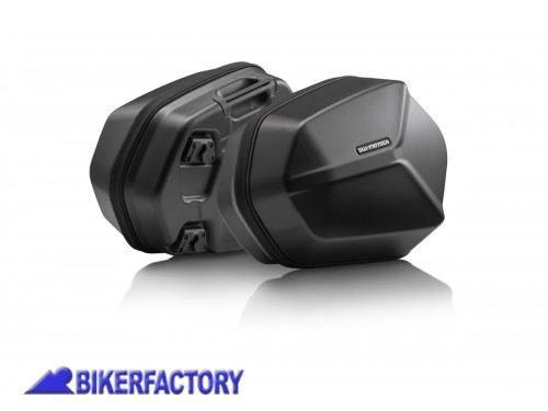 BikerFactory Kit borse laterali SW Motech per moto mod AERO completo con telai PRO per SUZUKI V STROM 1050DE KFT 05 965 60100 B 1049241