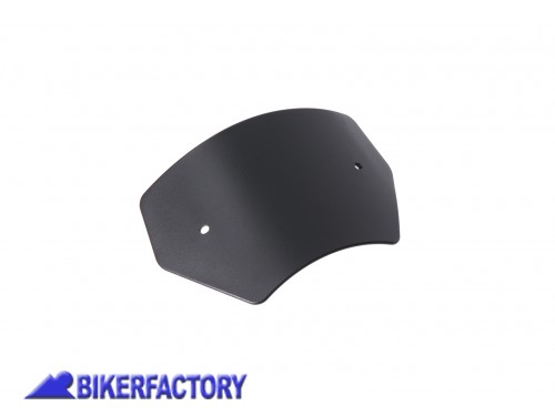 BikerFactory Cupolino in alluminio SW Motech colore NERO per TRIUMPH Bonneville T100 T120 SCT 11 509 10000 B 1046543