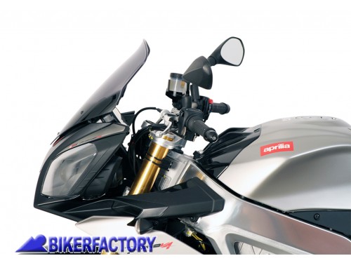 BikerFactory Cupolino parabrezza screen MRA mod Touring x APRILIA TUONO Mille V4R 11 14 alt 40 cm 1035855