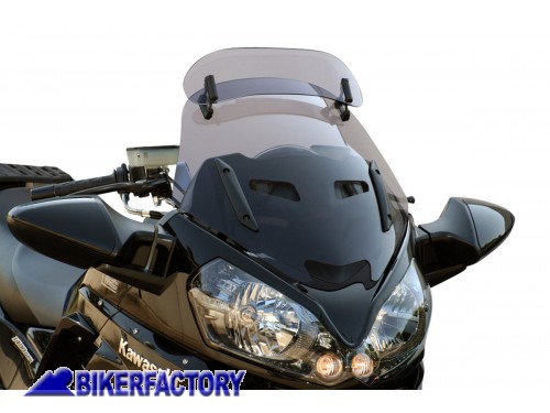 BikerFactory Cupolino parabrezza screen MRA mod Vario Touring Screen VTM x KAWASAKI GTR 1400 07 14 alt 50 5 cm 1035464