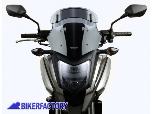 BikerFactory Cupolino parabrezza screen MRA mod Vario Touring VT x HONDA NC 750 X XA XD 16 20 alt 36 cm TRASPARENTE MR01 342 72800 00 1035549