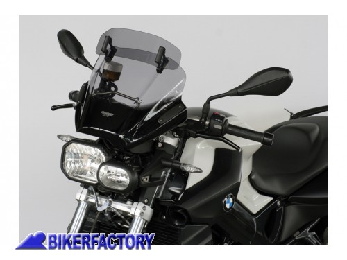 BikerFactory Cupolino parabrezza screen MRA mod Vario Touring x BMW F 800 R 14 in poi TRASPARENTE Alt 33 5 cm Larg 40 cm 1035826