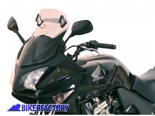 BikerFactory Cupolino parabrezza screen MRA mod Vario Touring x HONDA CBF 600 S 04 in poi alt 45 cm Col Fum%C3%A8 MR01 342 0060 01 1001977