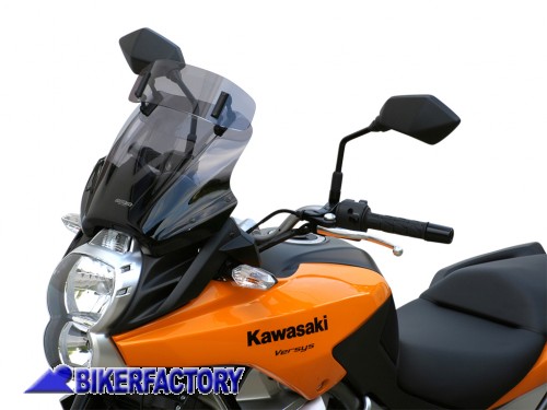 BikerFactory Cupolino parabrezza screen MRA mod Vario Touring x KAWASAKI Versys 650 10 14 Alt 33 5 cm Larg 40 cm 1035750