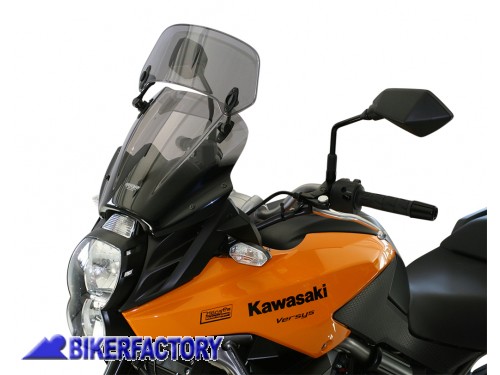 BikerFactory Cupolino parabrezza screen MRA mod X Creen Touring XCT x KAWASAKI Versys 650 10 14 alt 47 5 cm 1036213