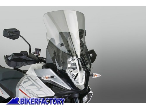 BikerFactory Cupolino parabrezza screen National Cycle VStream Sport Tour per KTM 1290 SuperAdventure SuperAdventure T Fum%C3%A8 chiaro N20808 1039645