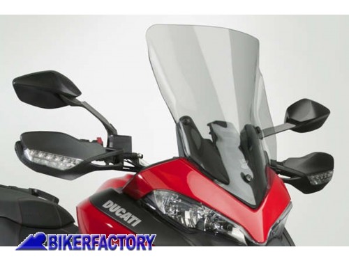 BikerFactory Cupolino parabrezza screen National Cycle VStream Sport Touring per DUCATI Multistrada 950 1200 1260 Enduro Alt 50 8 cm Larg 37 5 cm ca N20504 1042988