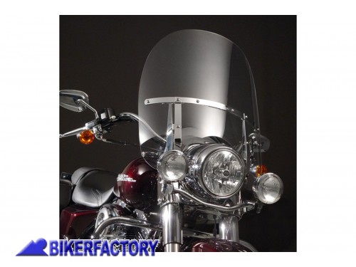 BikerFactory Cupolino parabrezza screen SwitchBlade 2 UP National cycle per Harley Davidson Road King Alt 66 7 cm Larg 58 4 cm ca N21139 1002741