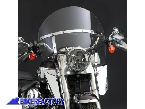 BikerFactory Cupolino parabrezza screen SwitchBlade Chopped National cycle Alt 53 6 cm Larg 56 6 cm ca N21427A 1023839