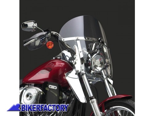 BikerFactory Cupolino parabrezza screen SwitchBlade Chopped National cycle Alt 54 4 cm Larg 56 3 cm ca N21419A 1002783