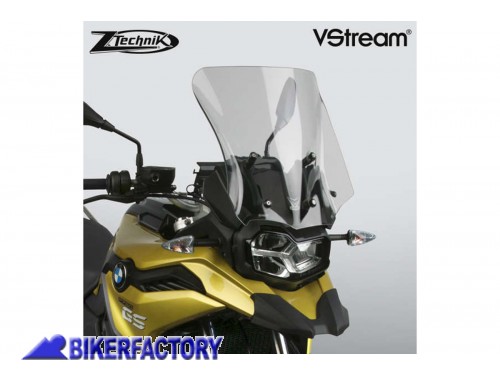 BikerFactory Cupolino parabrezza screen ZTechnik VStream Sport Tour per BMW F 750 GS colore fum%C3%A9 chiaro Alt 41 0 cm Larg 37 5 cm ca Z2382 1042326