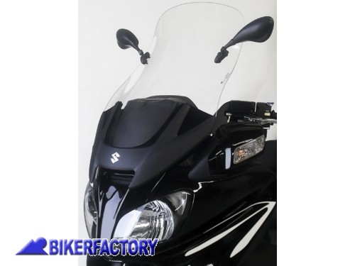 BikerFactory Cupolino parabrezza screen alta protezione Electric x SUZUKI BURGMAN 650 05 12 h 73 cm 1013527