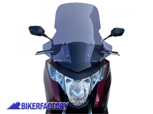 BikerFactory Cupolino parabrezza screen alta protezione x HONDA INTEGRA NC 700 D 12 14 h 71 cm 1020742