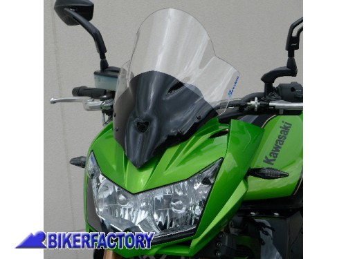 BikerFactory Cupolino parabrezza screen alta protezione x KAWASAKI Z 750 R 11 12 h 34 cm 1029908