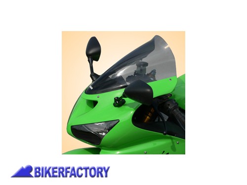 BikerFactory Cupolino parabrezza screen alta protezione x KAWASAKI ZX6 R 636cc 05 06 h 45 cm 1020896