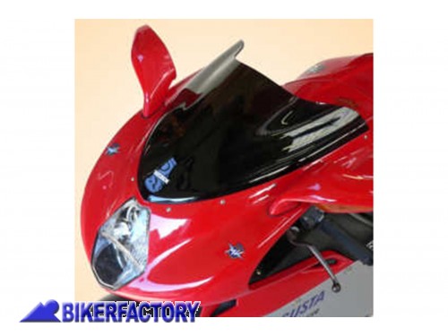BikerFactory Parabrezza screen standard x MV Augusta F4 750 1000 fino al 09 colore Fum%C3%A8 h 35 cm SE98 BMV001STFG 1044921