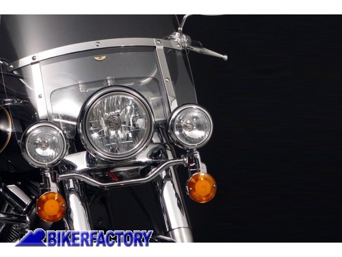 BikerFactory Barra Luci Cromata National Cycle per KAWASAKI VN2000 N945 1004025