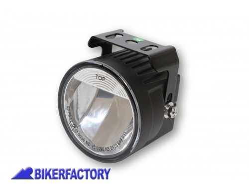 BikerFactory KIT Faretti supplementari fendinebbia rotondo a LED completi di cablaggio Prodotto generico non specifico per questo modello di moto BKF 222 203 2 1048353