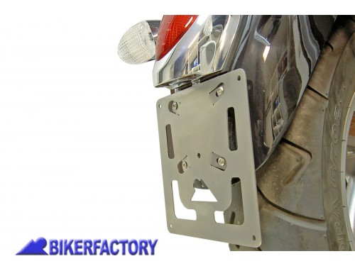 BikerFactory Portatarga in acciaio inox per BMW R 1200 C BKF 07 9500 1019123
