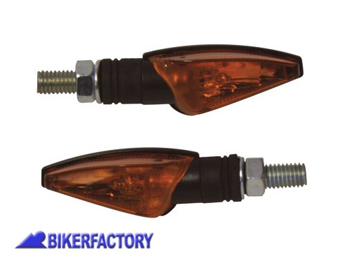 BikerFactory Frecce dx sx mod TOLEDO corpo nero Prodotto generico non specifico per questo modello di moto PW 00 203 096 1037437