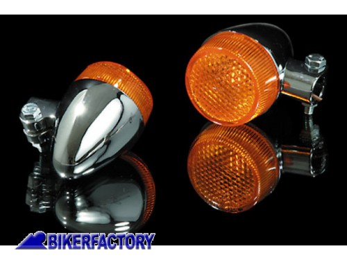 BikerFactory Freccia mod BULLET LIGHT 2 Prodotto generico non specifico per questo modello di moto PW 00 202 924 1041007
