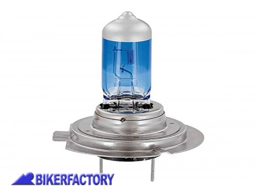 BikerFactory Lampada Alogena BLUE LIGHT auto moto mod H7 12V 55W BKF 00 2537 1049025