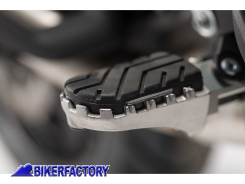 BikerFactory Pedane maggiorate regolabili ION SW Motech per KTM 1290 Super Adventure R S FRS 04 011 10200 S 1045936