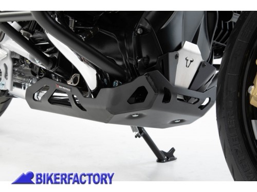 BikerFactory Paracoppa paramotore protezione sottoscocca SW Motech in alluminio colore argento per BMW R 1250 R MSS 07 913 10000 B 1041150