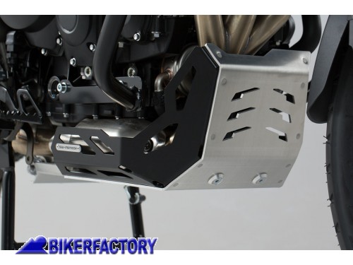 BikerFactory Paracoppa paramotore protezione sottoscocca SW Motech in alluminio per TRIUMPH Tiger 800 XC XCx XCa XR XRx XRT MSS 11 752 10001 B 1012079