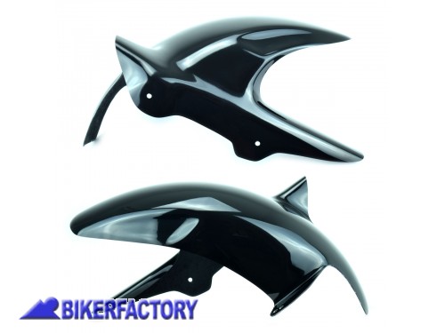 BikerFactory Parafango posteriore PYRAMID colore Black nero x YAMAHA FZS 600 Fazer PY06 07227B 1019234