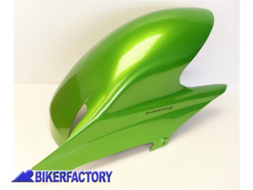 BikerFactory Parafango posteriore PYRAMID colore Candy Lime Green verde x KAWASAKI ZZR 1400 KAWASAKI ZX 14 Ninja PY08 073800F 1019330