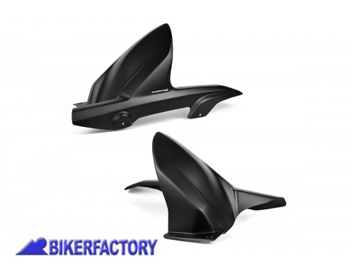 BikerFactory Parafango posteriore PYRAMID colore Matte Black nero opaco x HONDA CB 600 F HORNET CBR 600 F PY01 071370M 1045841