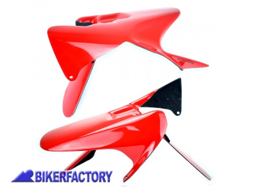 BikerFactory Parafango posteriore PYRAMID colore Red rosso x CBR 1000 RR Fireblade PY01 071083D 1019141