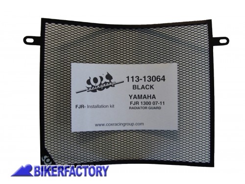 BikerFactory Griglia Protezione radiatore Cox Racing Group per Yamaha FJR 1300 COX06 113 13064 1019488