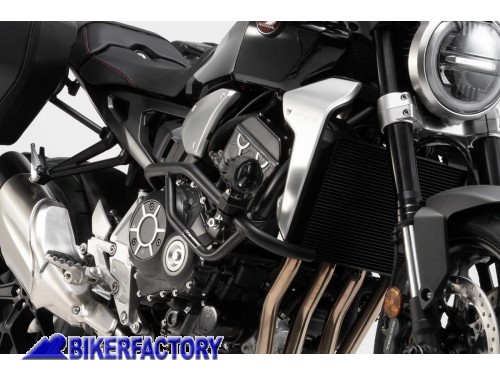 BikerFactory Protezione motore paracilindri tubolare SW Motech nero per HONDA CB 1000 R 18 in poi SBL 01 903 10001 B 1050033