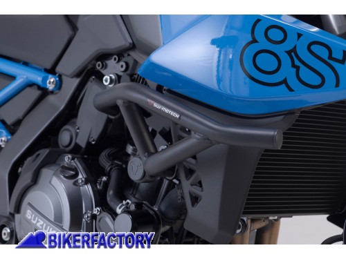 BikerFactory Protezione motore paracilindri tubolare SW Motech x Suzuki GSX 8S 22 in poi SBL 05 846 10000 B 1049250