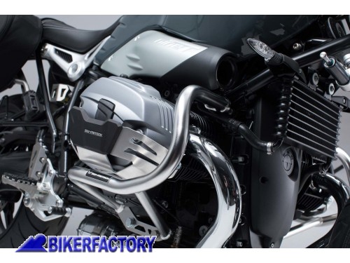 BikerFactory Protezione motore paracilindri tubolare in acciaio SW Motech x BMW BMW R nineT Pure Scrambler Racer Urban G S SBL 07 512 10100 1036732