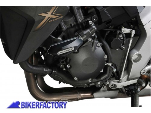 BikerFactory Tamponi paratelaio salva motore SW Motech per HONDA CB 1000 R 08 17 STP 01 590 10000 B 1000624