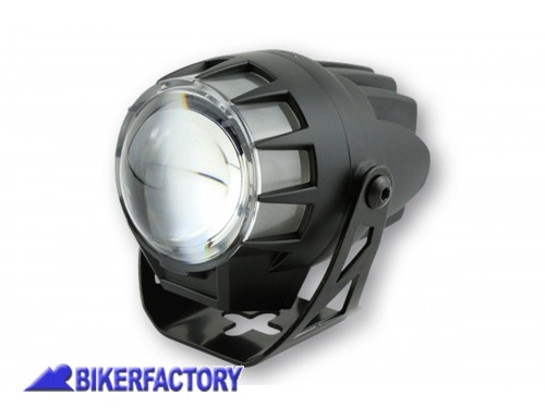 BikerFactory Faro LED HIGHSIDER DUAL STREAM rotondeggiante colore nero Prodotto generico non specifico per questo modello di moto PW 00 223 454 1039820