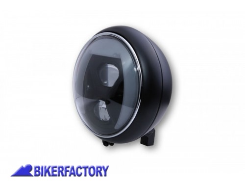 BikerFactory Faro anteriore rotondo a LED modello YUMA 2 TYPE 8 %C3%98 178 mm nero Prodotto generico non specifico per questo modello di moto PW 00 223 243 1043707